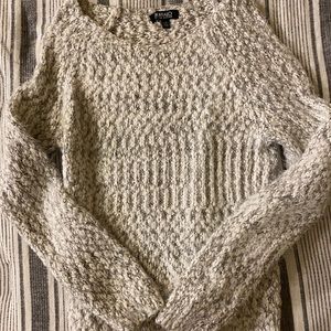 White & Gray Sweater